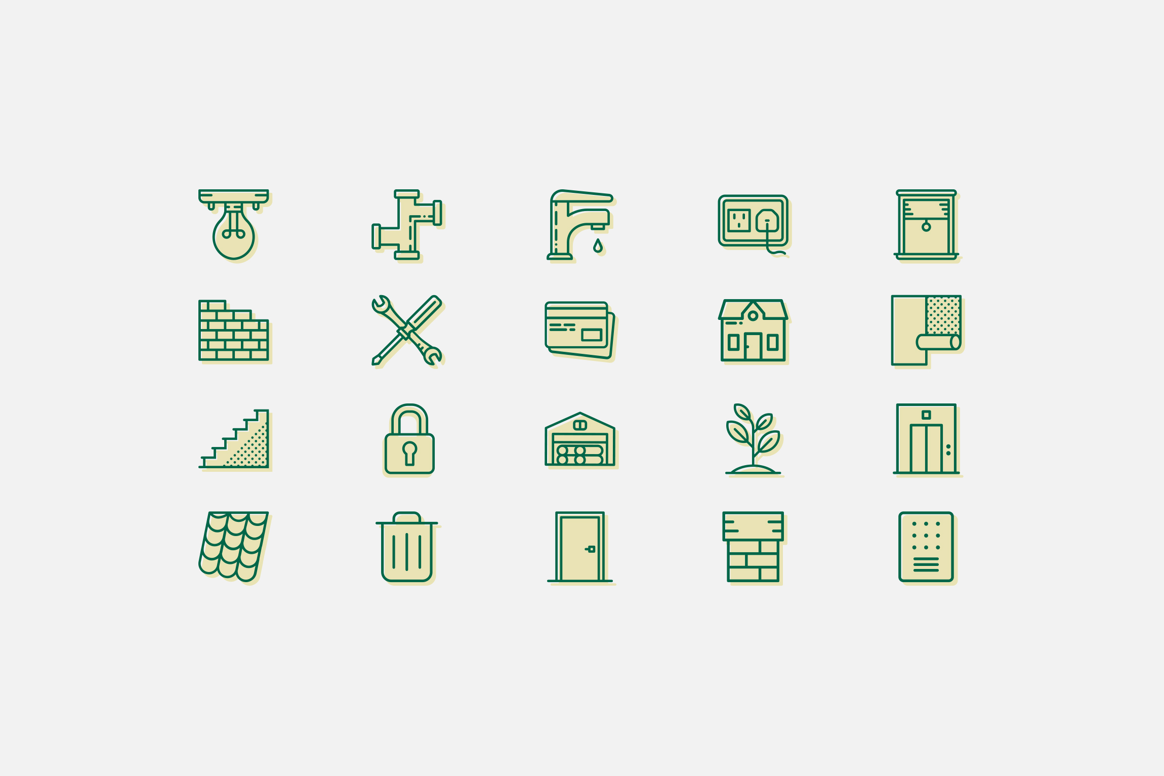 manor-estates-icon-set